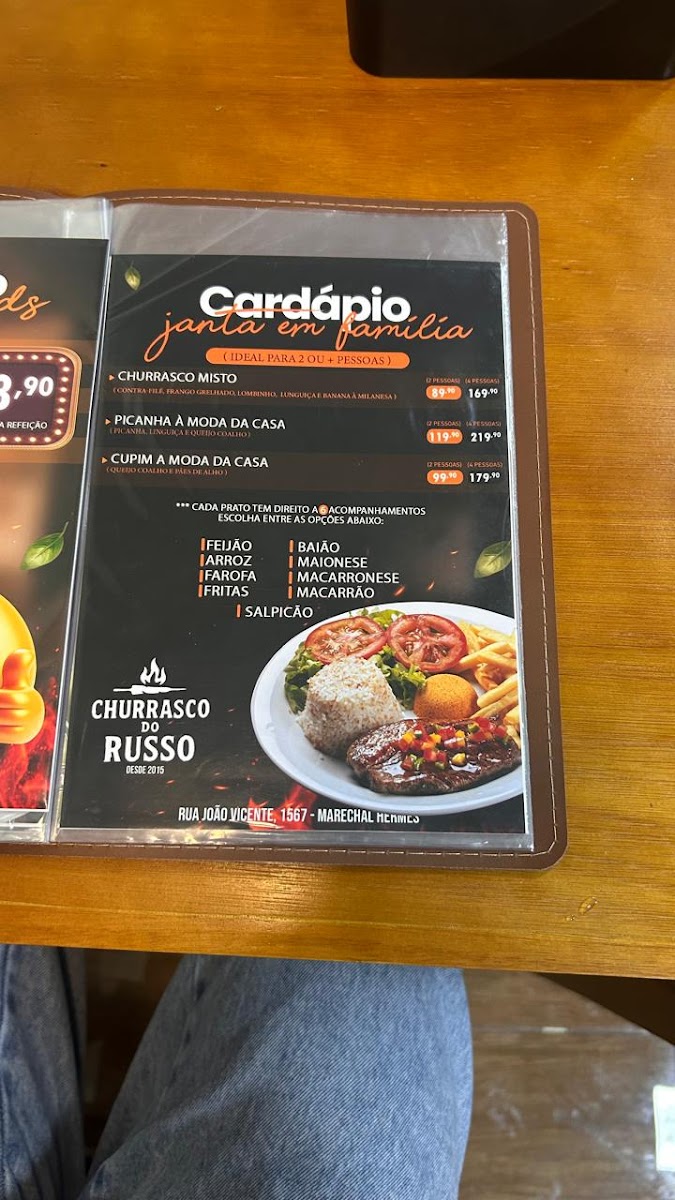 Menu Churrascaria Do Russo-1